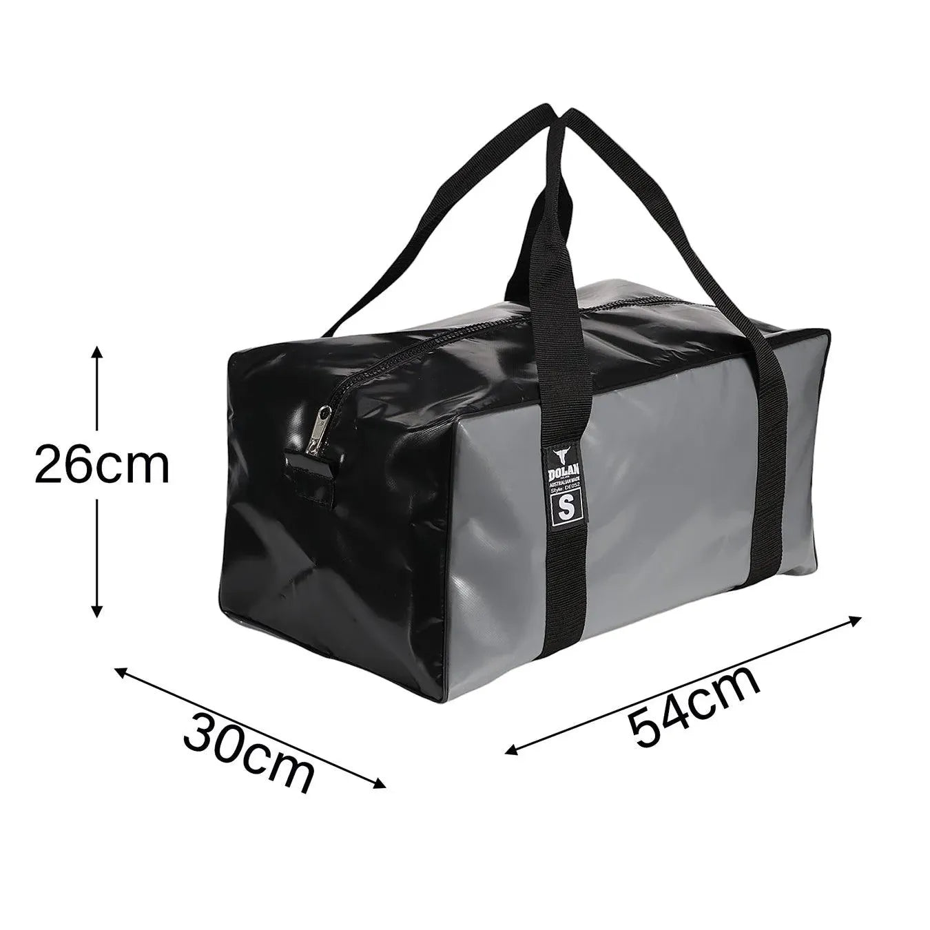 Dolan PVC Gear Bag – Black/Grey