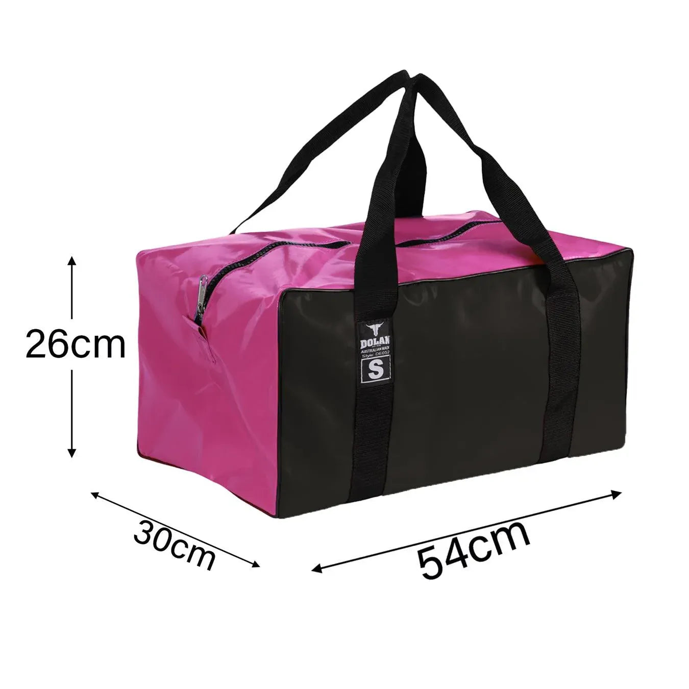 Dolan PVC Gear Bag - Black/Pink