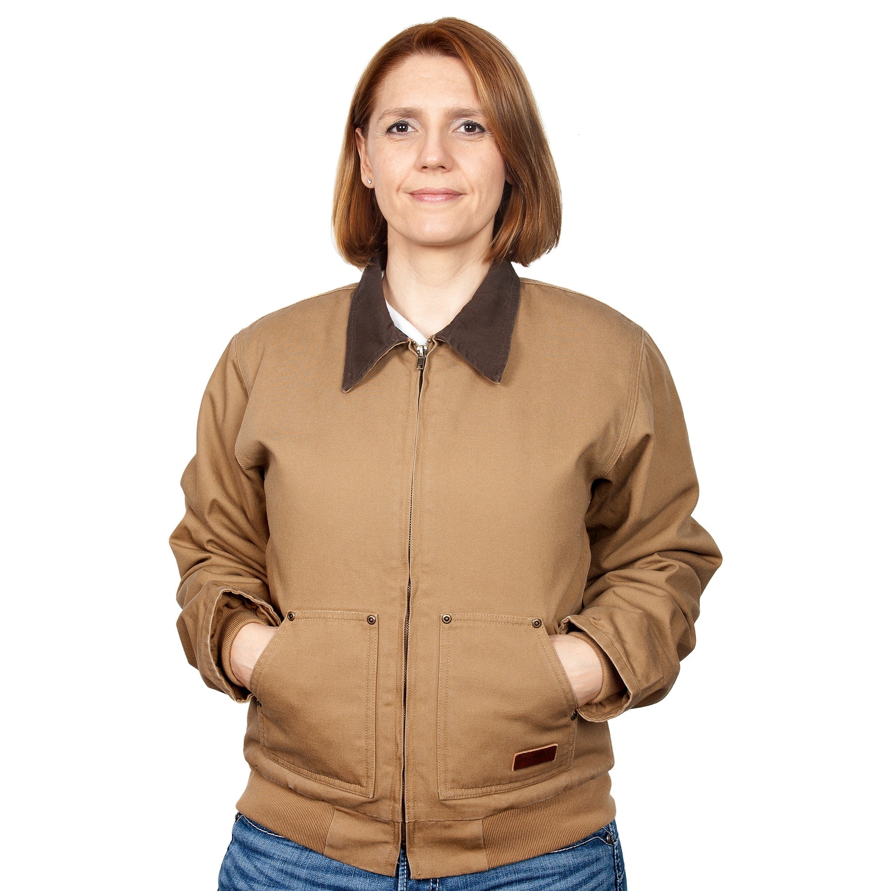 Just Country Junior Diamantina Jacket Khaki - Billy Goats Country Outfitters