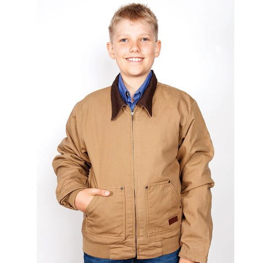 Just Country Junior Diamantina Jacket Khaki - Billy Goats Country Outfitters