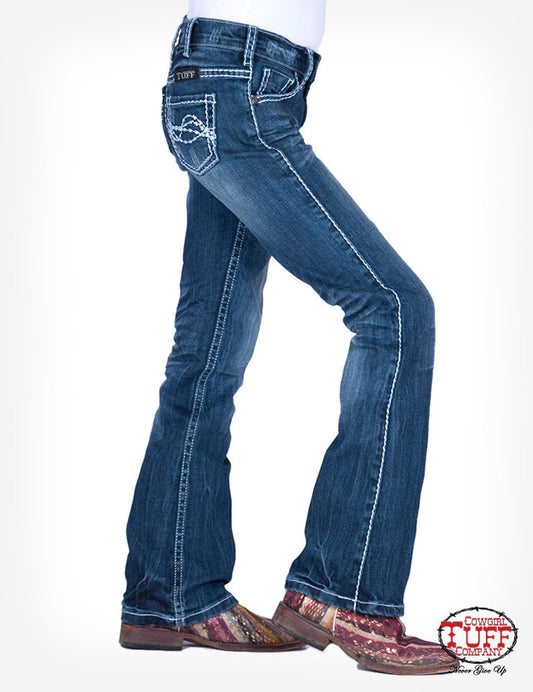 Girls Cowgirl Tuff Jeans - Edgy
