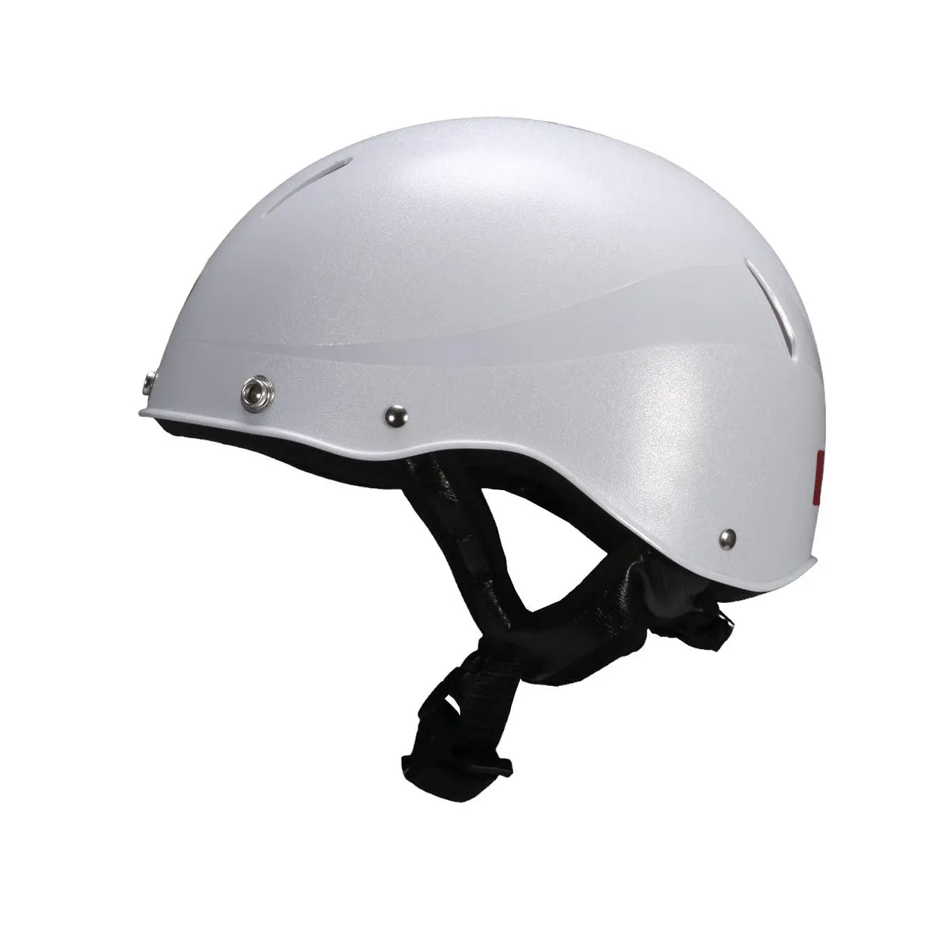 New Derby Safety Riding Helmet - Classic White