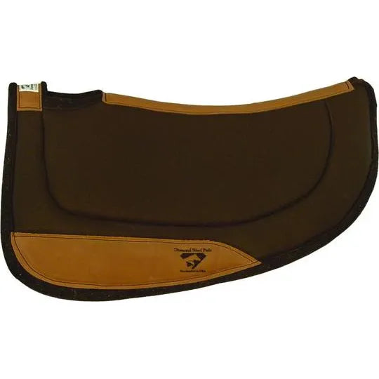 Diamond Wool Round Barrel Contoured Ranch Pad