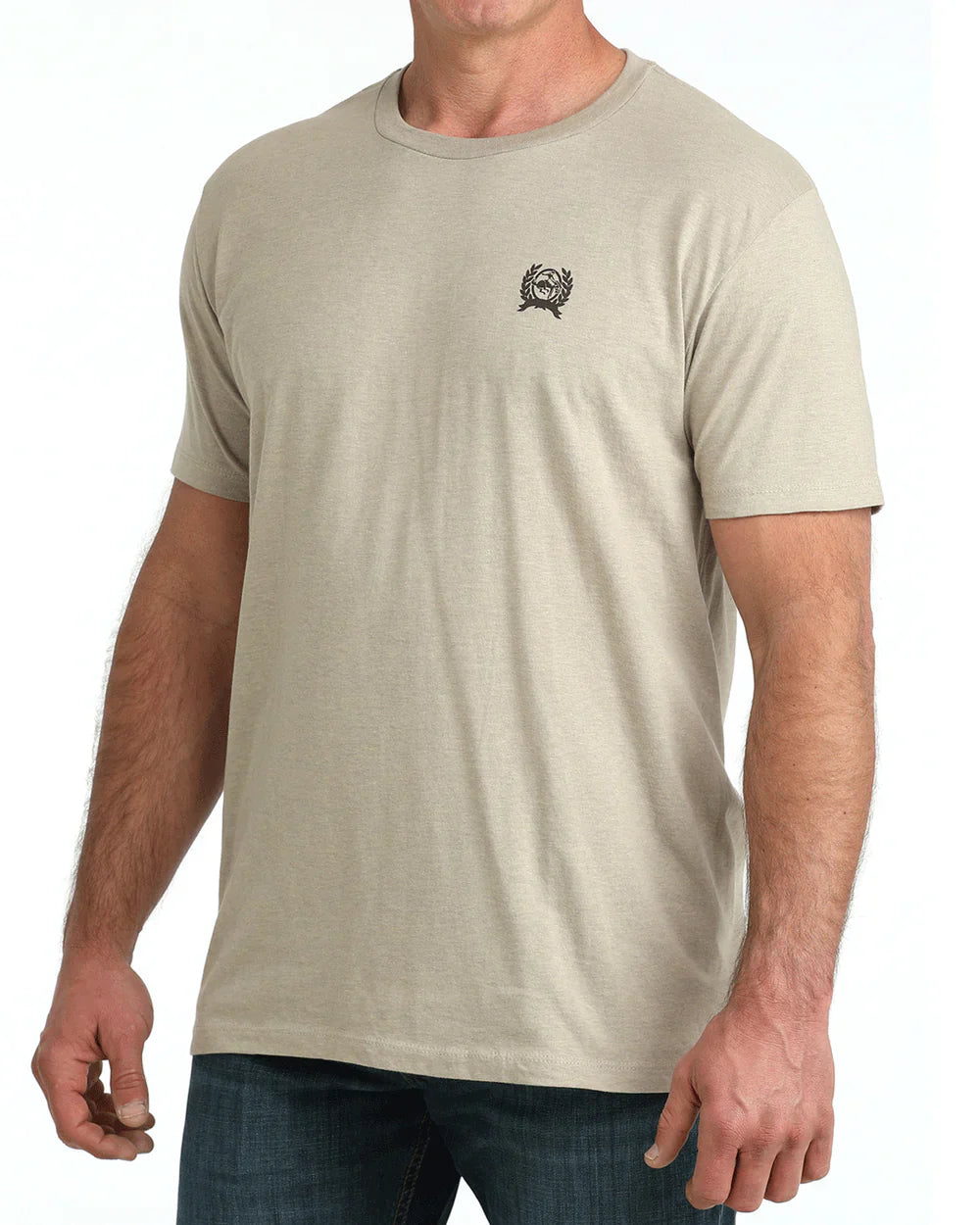Cinch Men’s Graphic T-Shirt Stone – Western Logo Tee