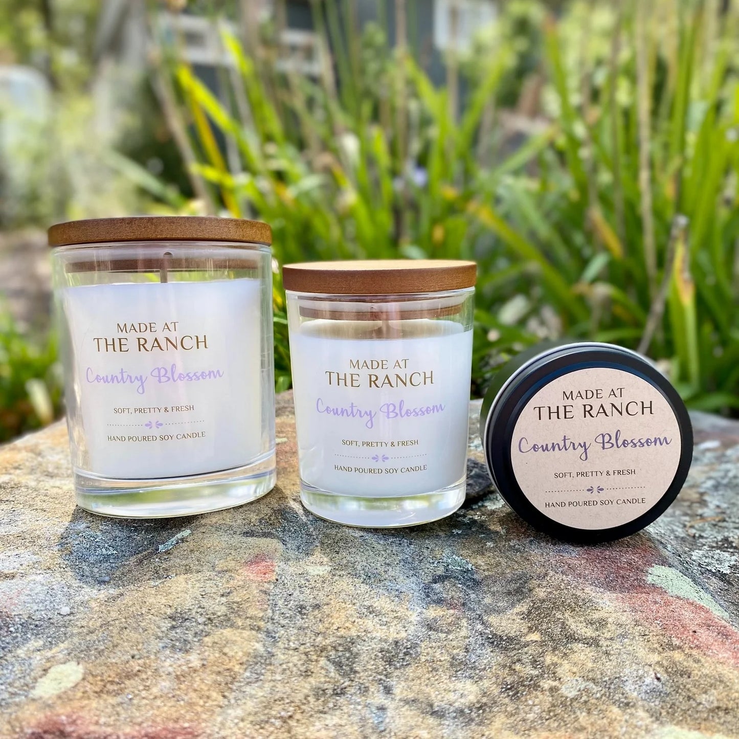 Made At The Ranch Country Blossom Candle