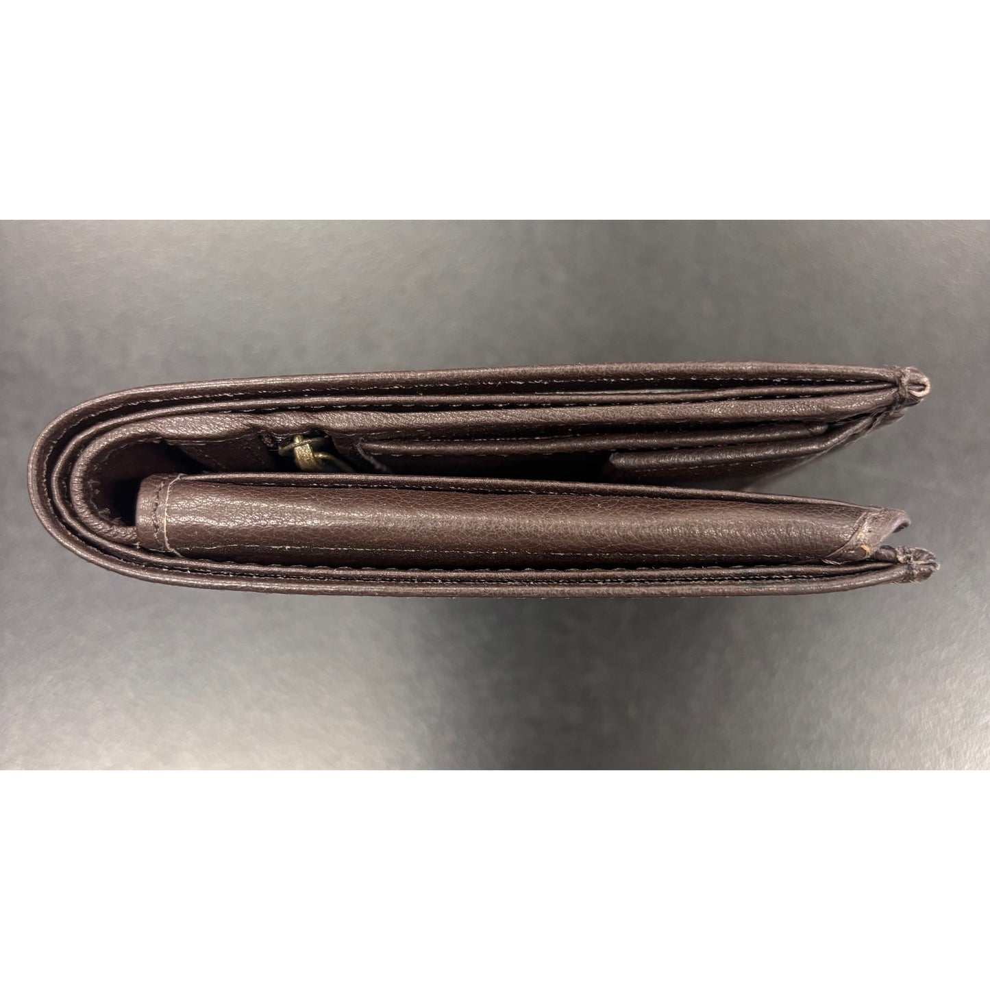 Men's Leather Wallet Dark Brown