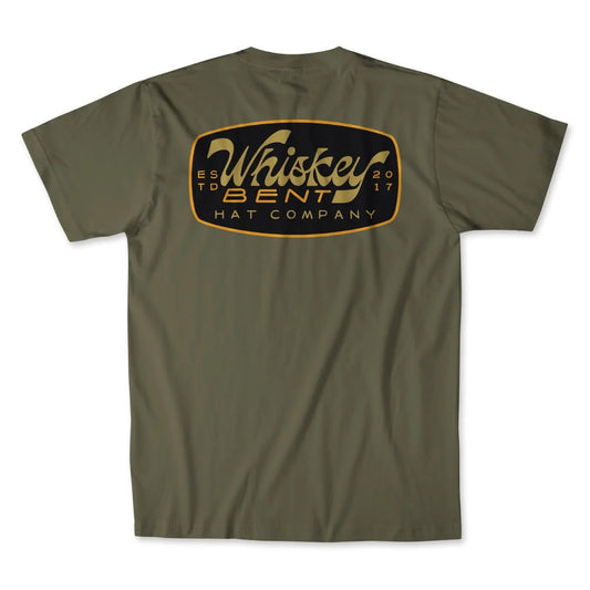 Whiskey Bent Hat Co - Damon Olive Tee - Billy Goats Country Outfitters