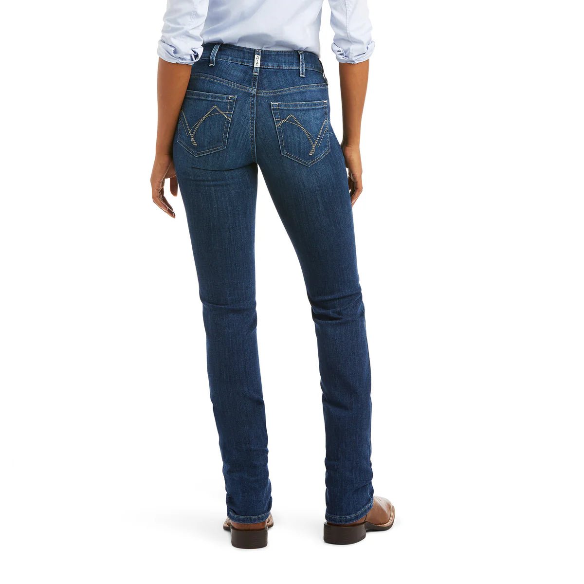 Ariat Women’s R.E.A.L. Perfect Rise Abby Straight Leg Jeans – McKenzie - Billy Goats Country Outfitters