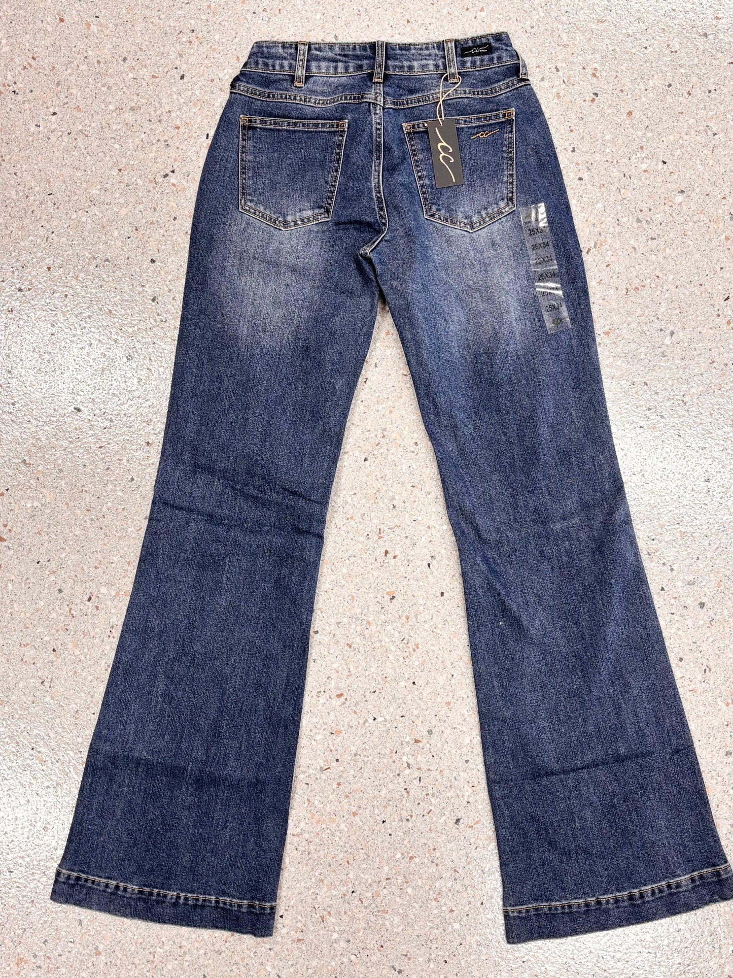 CC Magie Mid Rise Jean Dark Wash