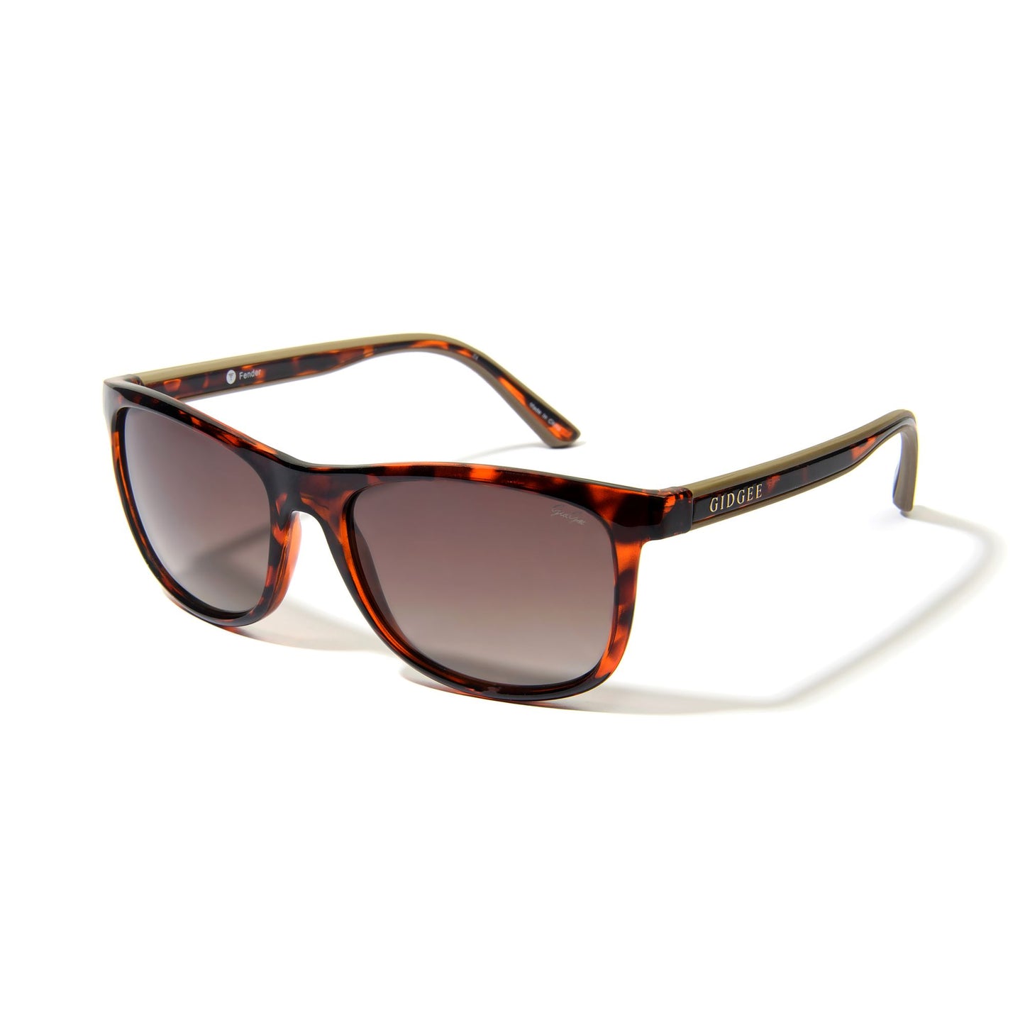 Gidgee Eyes FENDER – Amber Tort – Sunglasses