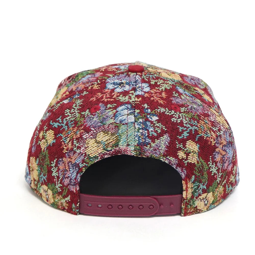 Wild Brumby Co Women's Dixie Floral Trucker Cap - Red