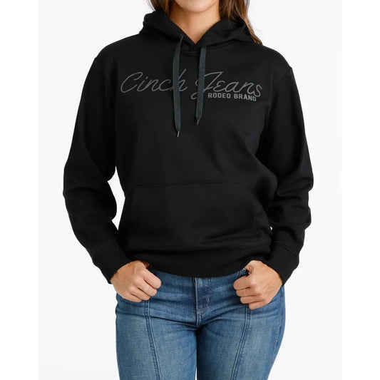 Cinch Women's Western Logo Hoodie – Black