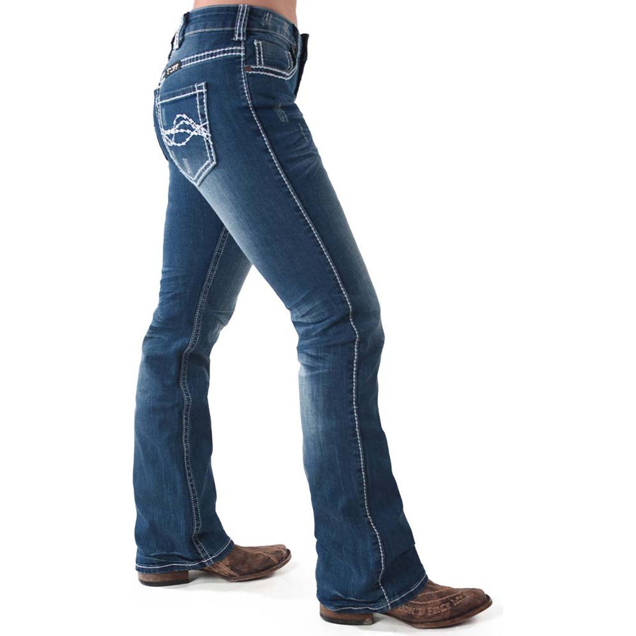 Cowgirl Tuff Jeans - Edgy