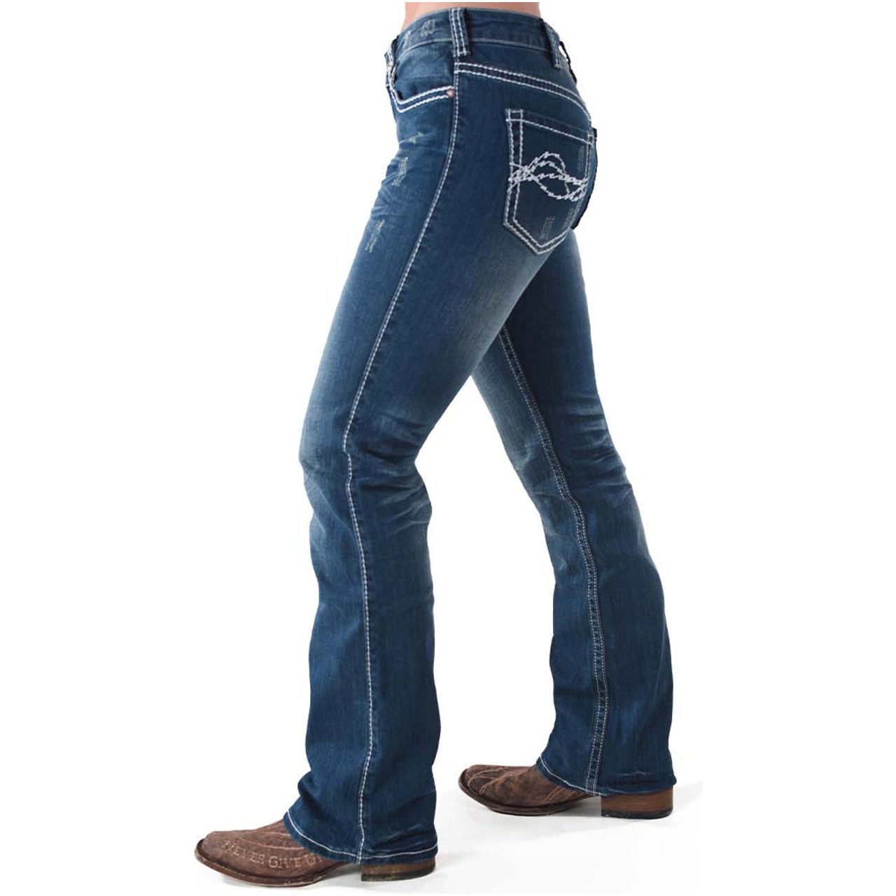 Cowgirl Tuff Jeans - Edgy