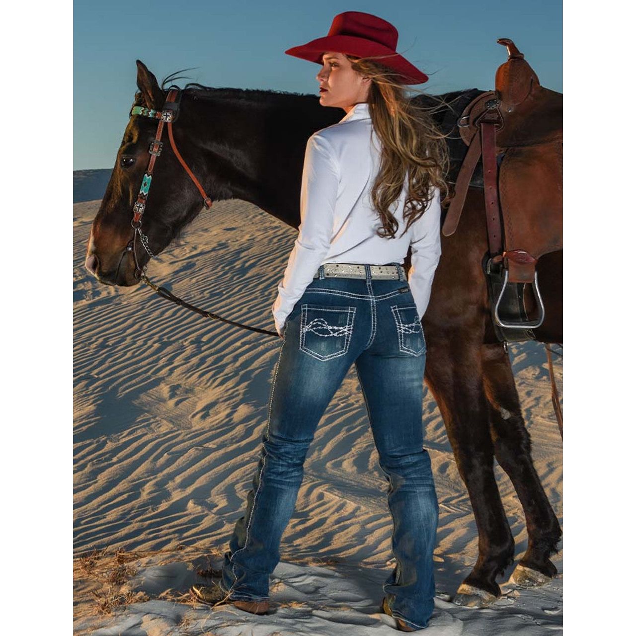 Cowgirl Tuff Jeans - Edgy