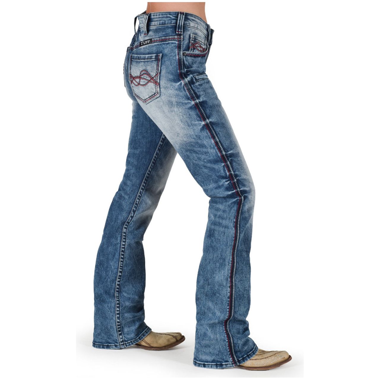 Cowgirl Tuff Jeans - Red Roan