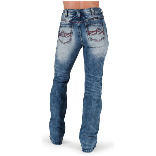 Cowgirl Tuff Jeans - Red Roan