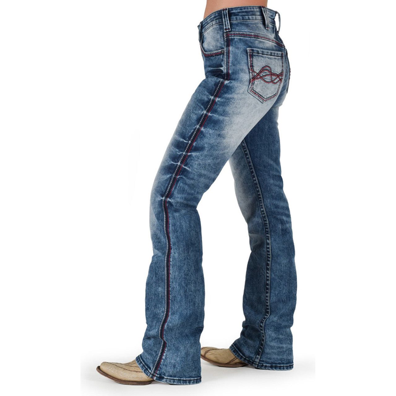 Cowgirl Tuff Jeans - Red Roan