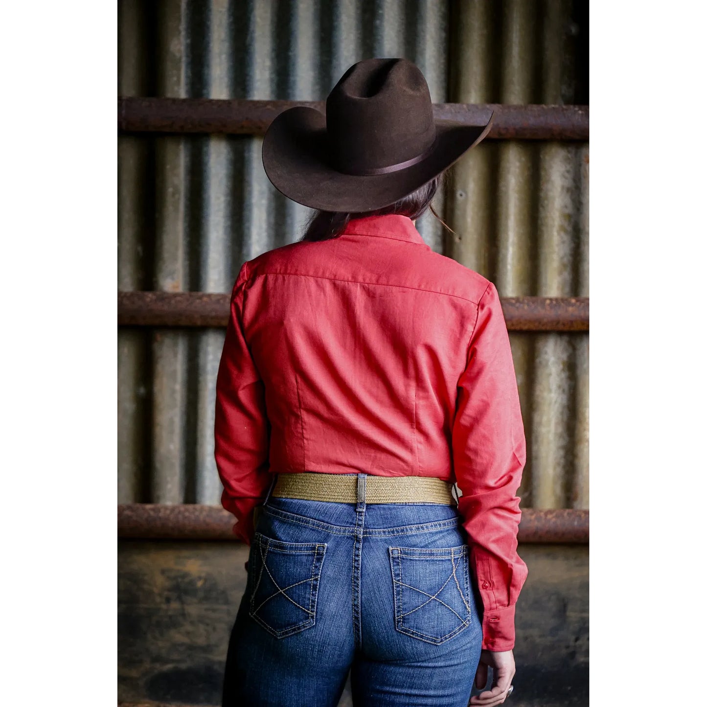 Lime & Soda Arabella Campdraft Shirt – Desert Rose
