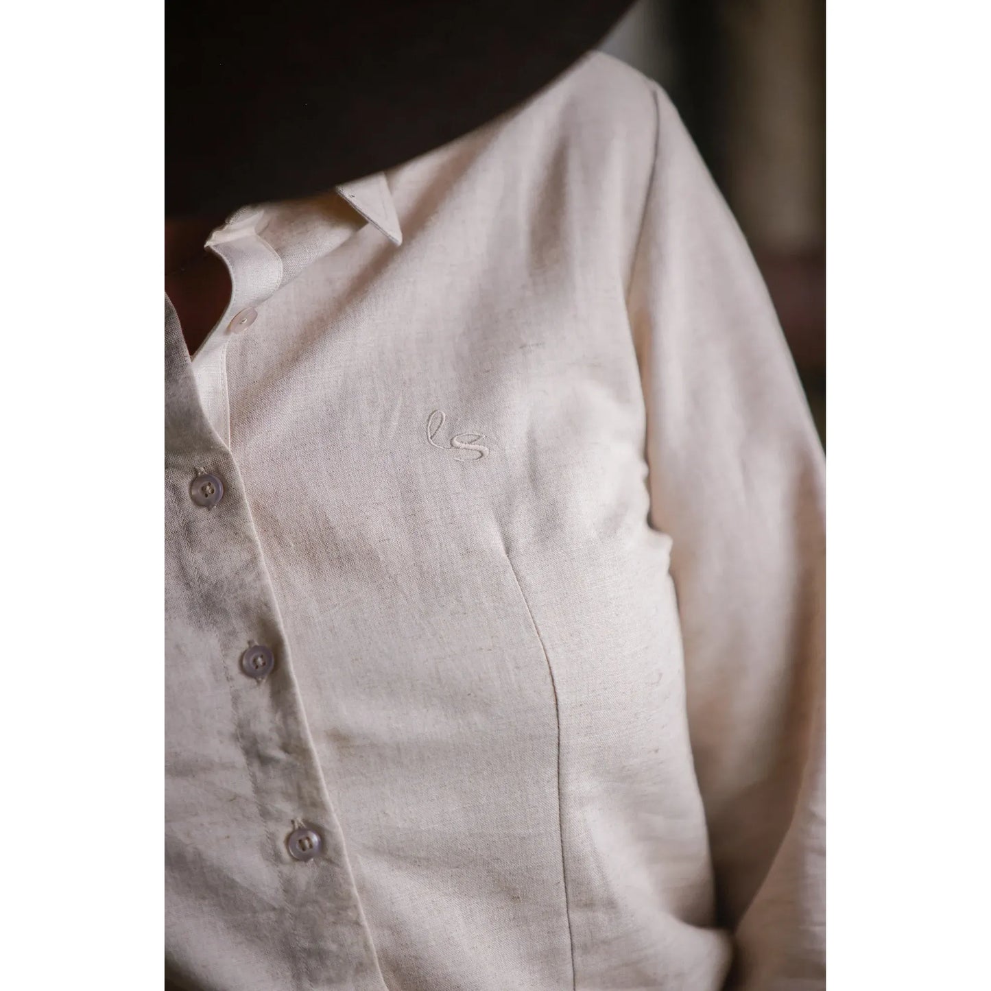 Lime & Soda Arabella Linen Campdraft Shirt