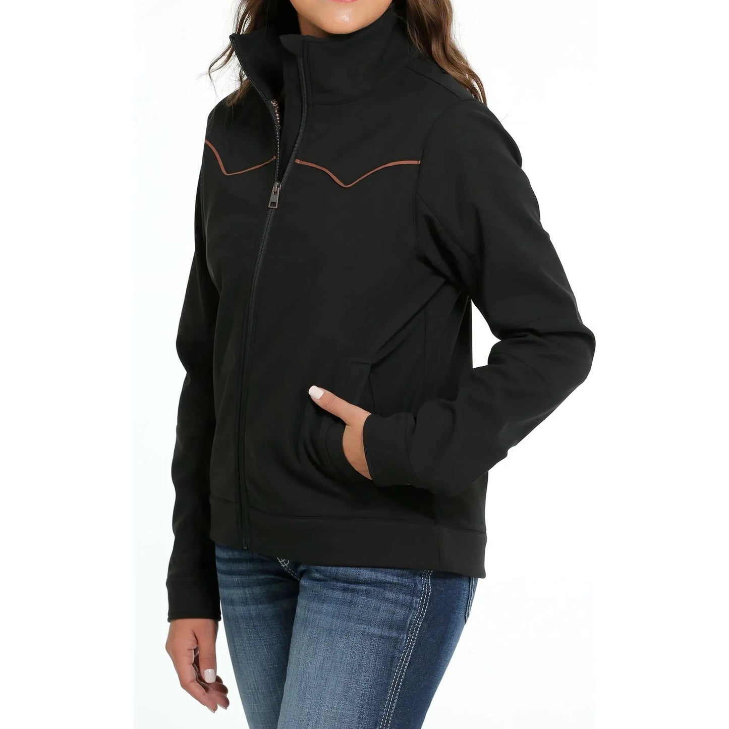 Cinch Women's Black Bonded Western Jacket