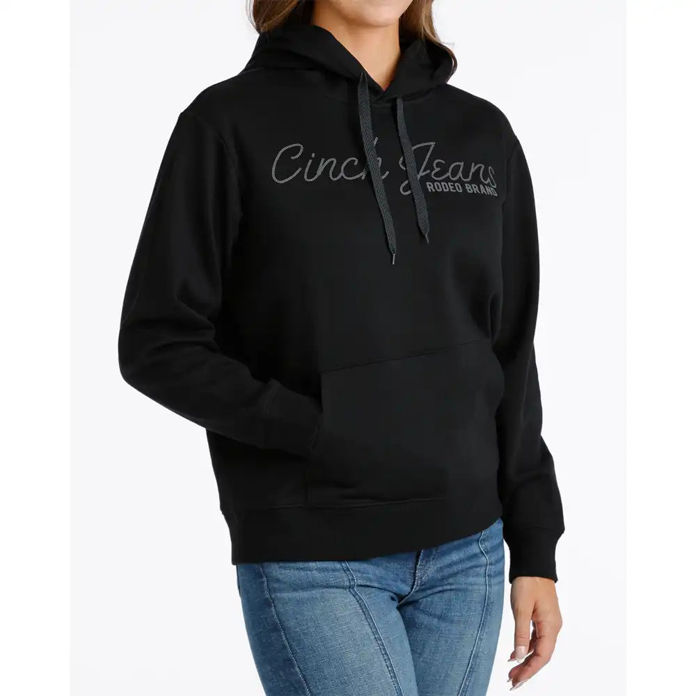 Cinch Women's Western Logo Hoodie – Black