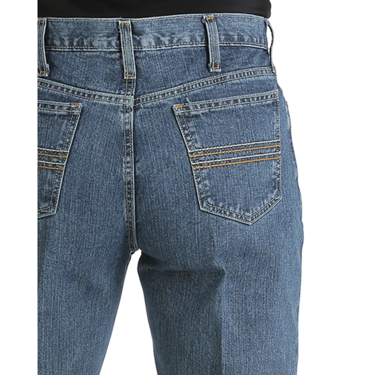 Cinch Men's Silver Label 001 Slim Fit Jeans – Medium Stonewash