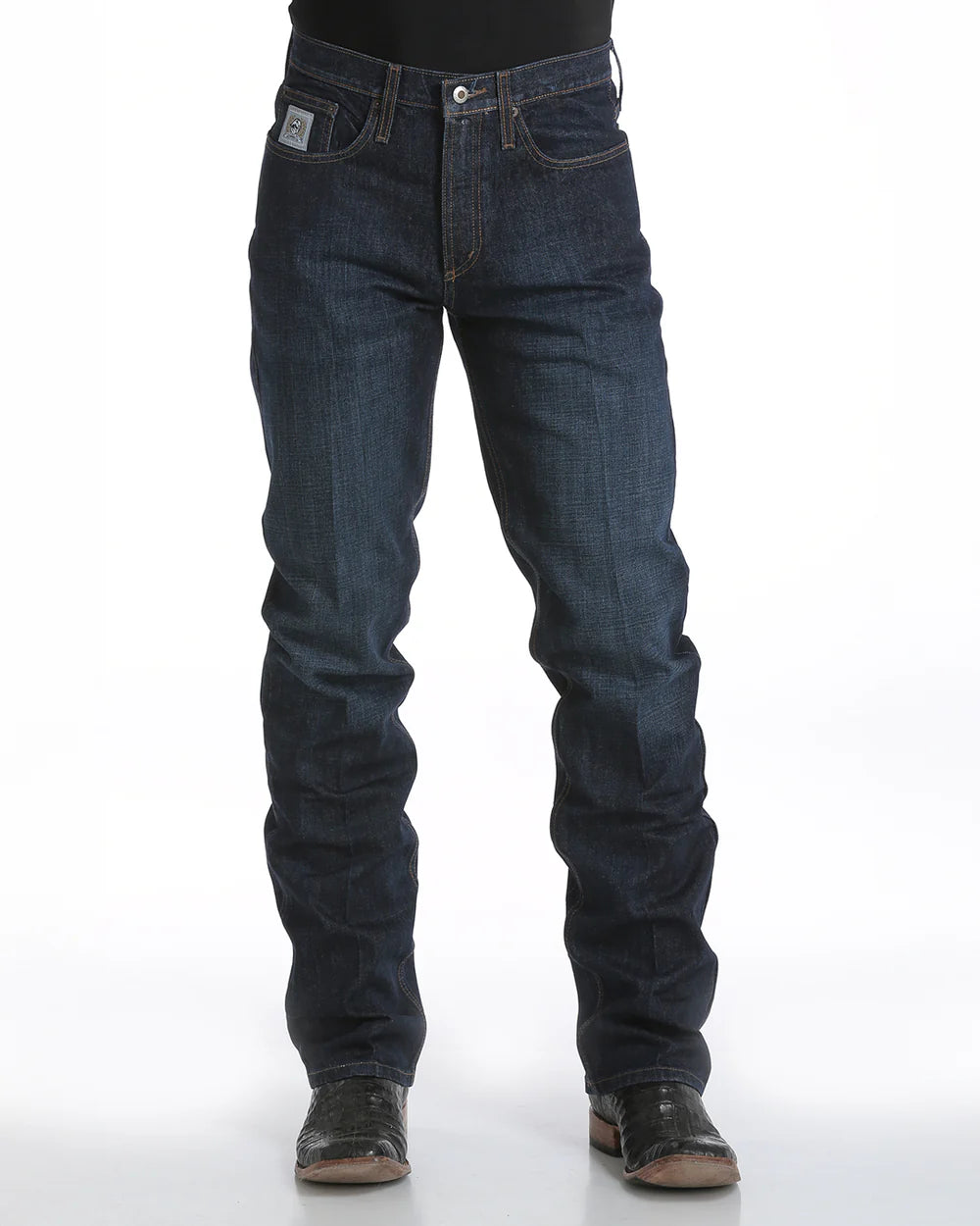Cinch Men's Silver Label 002 Slim Fit Jeans - Dark Stone