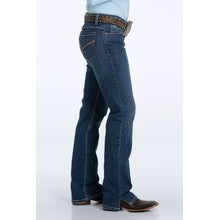 Cinch Womens Kylie Mid Rise Slim Fit Boot Cut Jeans - Indigo