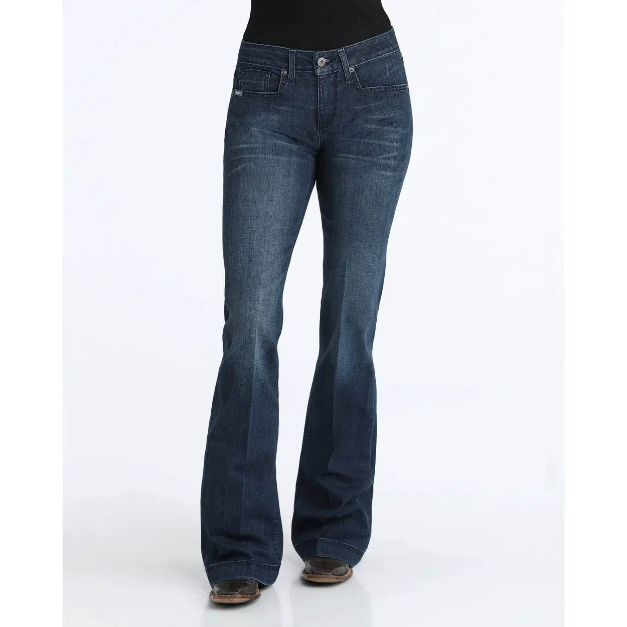 Cinch Women’s Lynden Slim Fit Trouser Jeans - Rinse