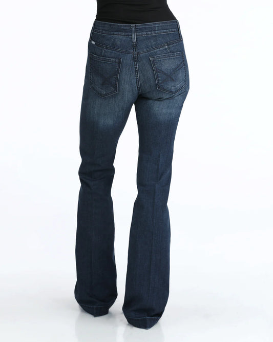 Cinch Women’s Lynden Slim Fit Trouser Jeans - Rinse