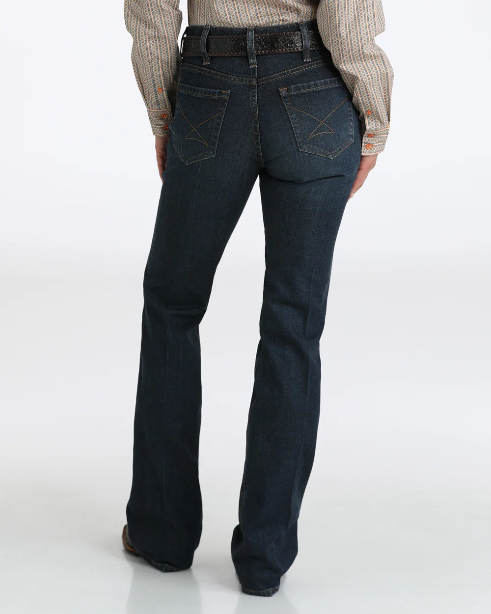 Cinch Women's Classic Boot Cut Stretch Jeans – Dark Stone