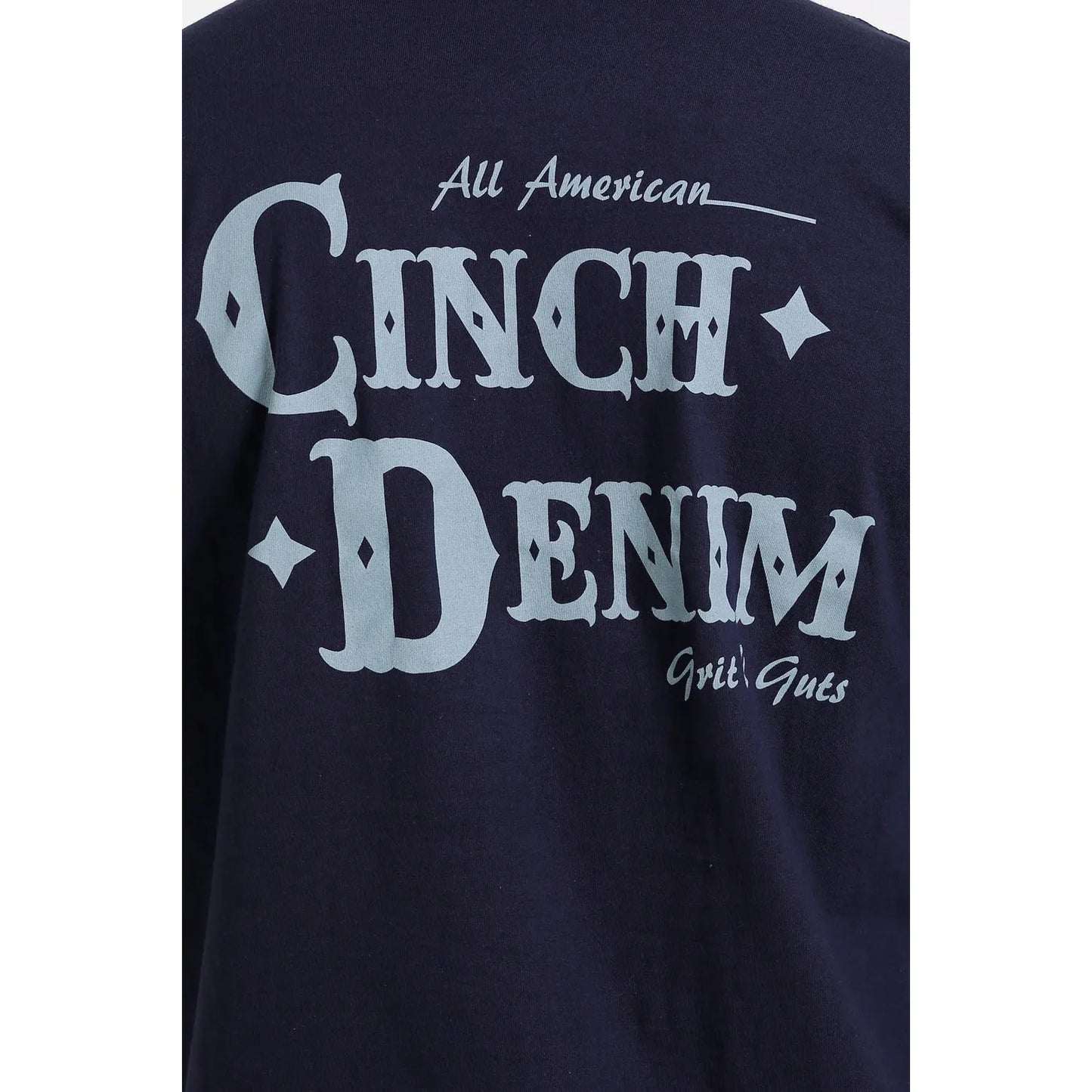 Cinch Men's Denim Navy T-Shirt