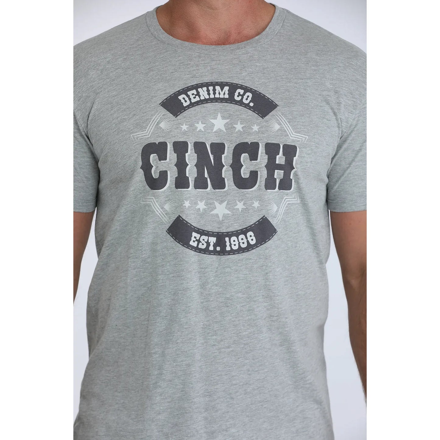 Men's Cinch Grey T-shirt - Billy Goats Country Outfitters