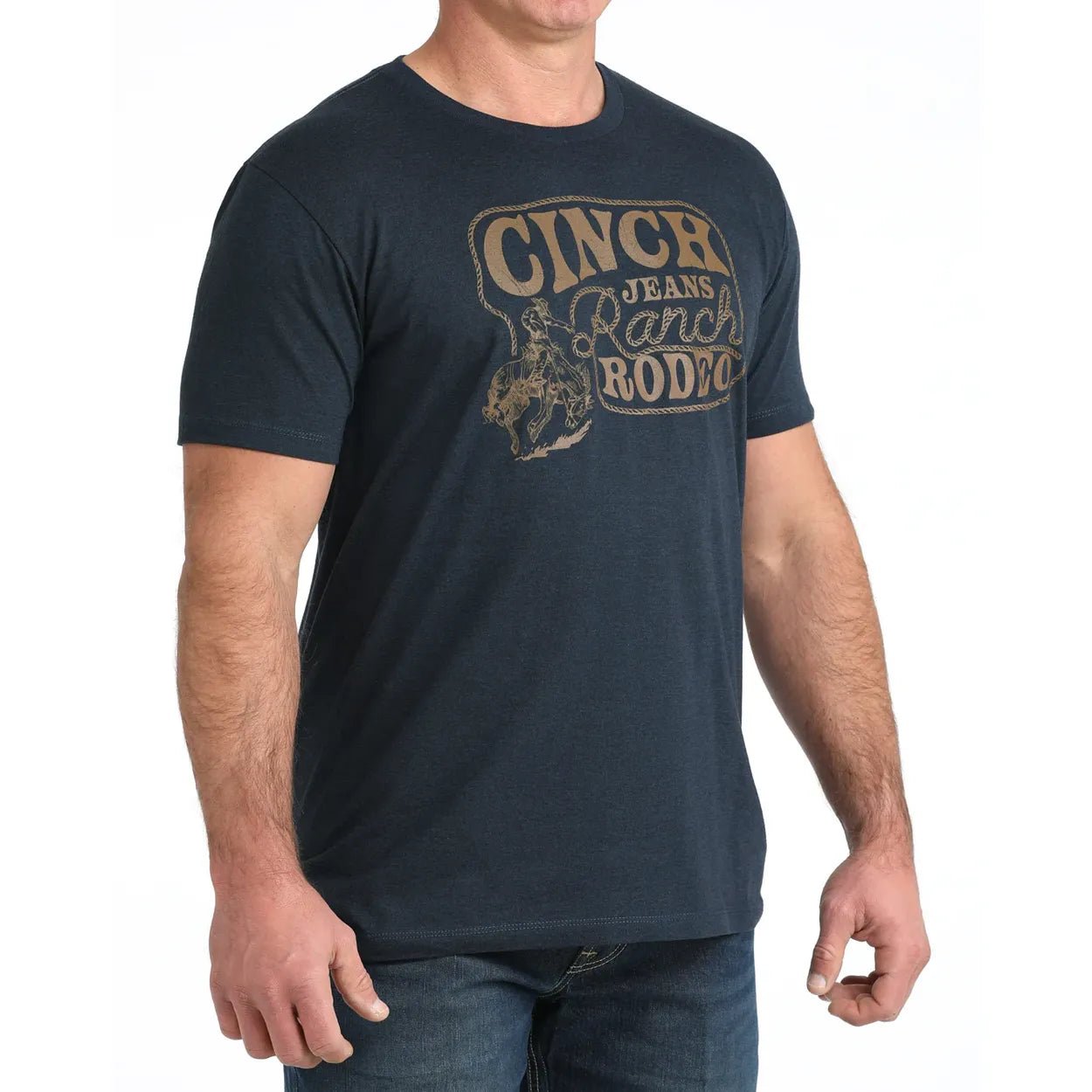 Men's Cinch Navy Graphic Tee - Billy Goats Country Outfitters