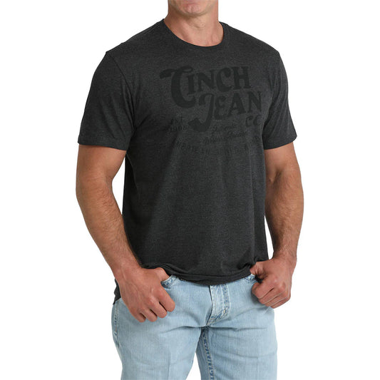 Cinch Men’s Graphic Logo Tee - Charcoal