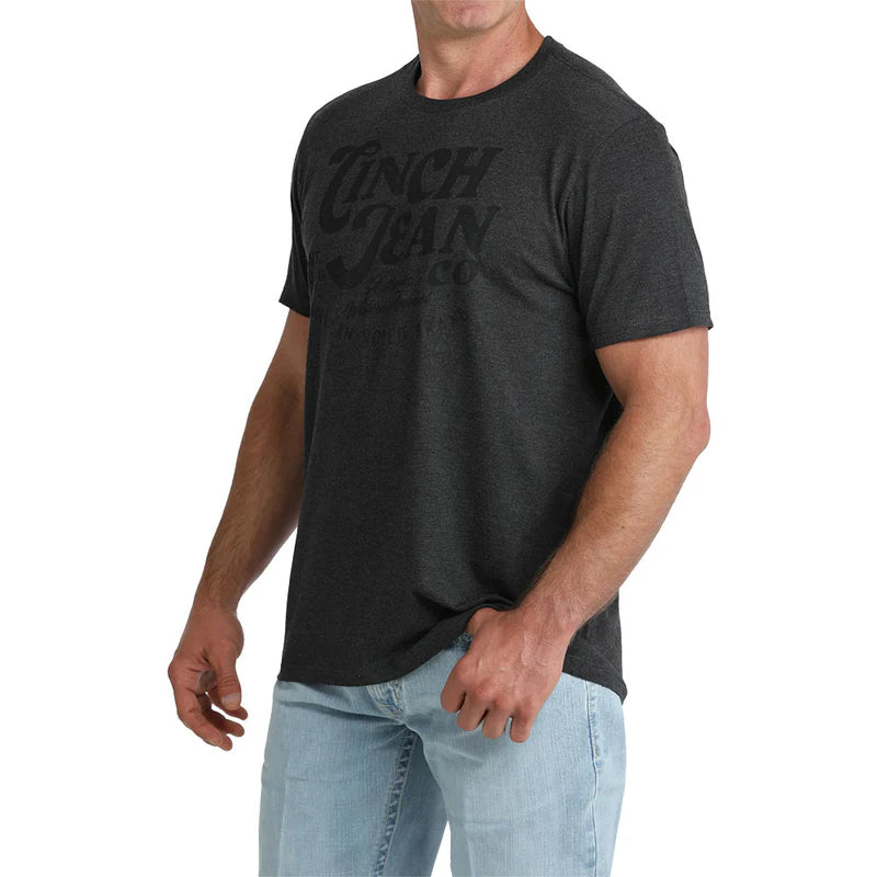 Cinch Men’s Graphic Logo Tee - Charcoal
