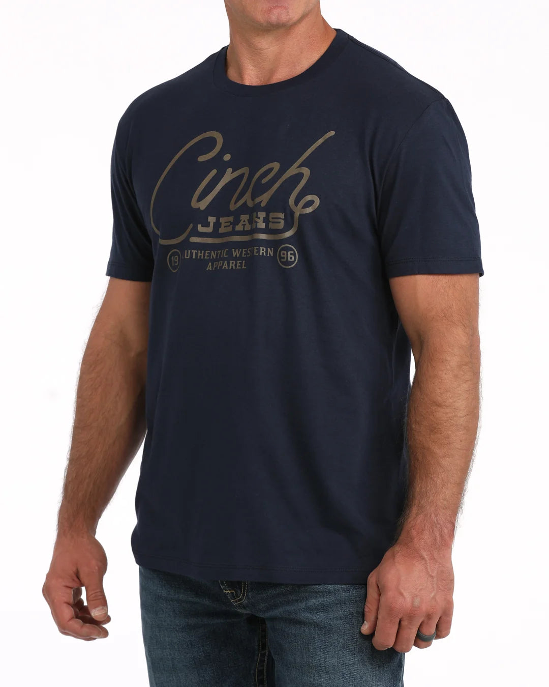 Cinch Men's Graphic Logo T-Shirt – Navy