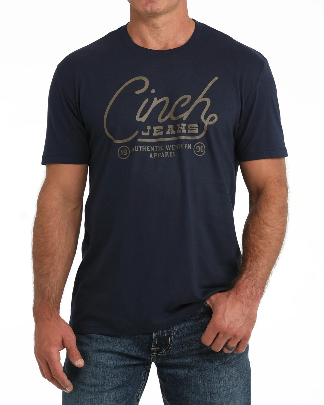 Cinch Men's Graphic Logo T-Shirt – Navy