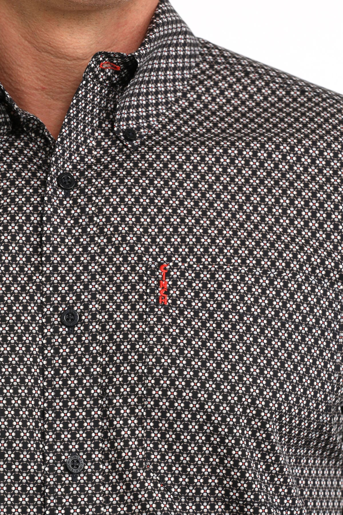 Cinch Men's Modern Button Down Western Shirt - Navy