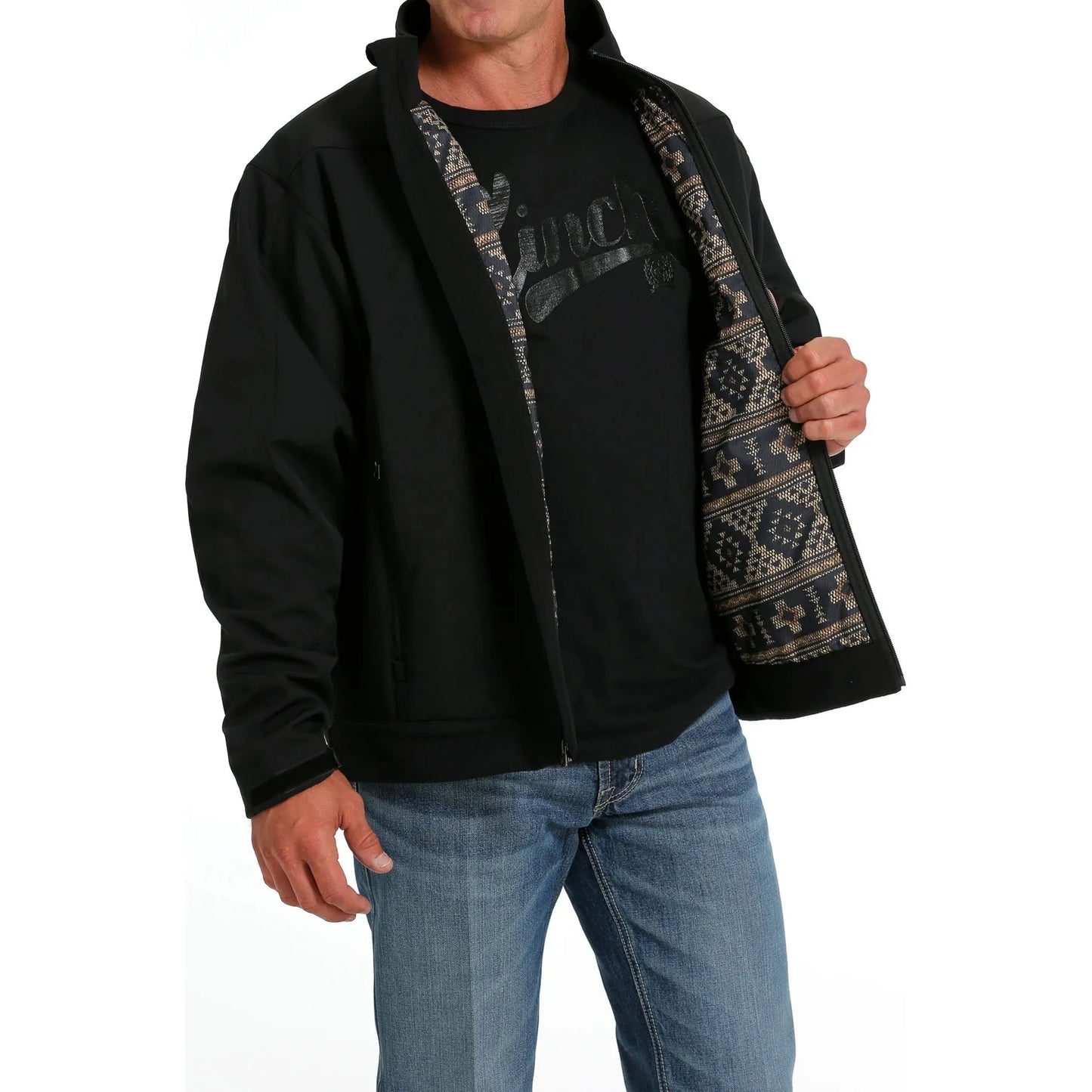 Cinch Men's Solid Bonded Jacket