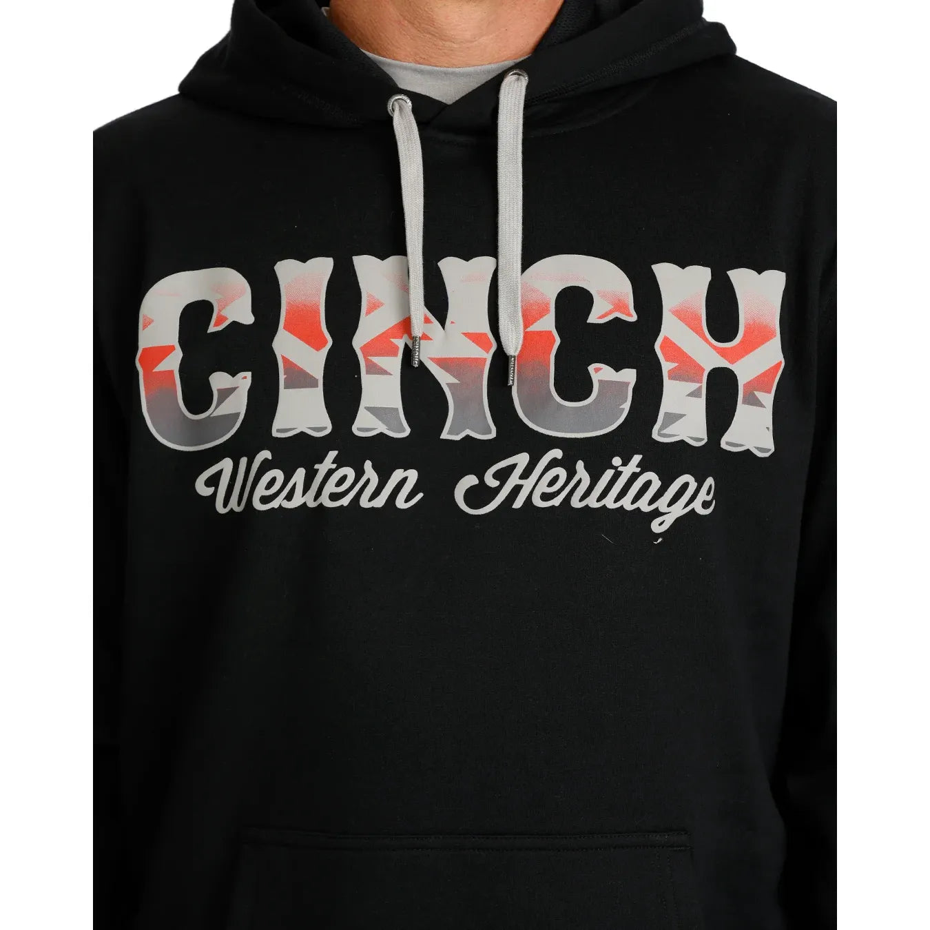 Cinch Men's Western Heritage Hoodie – Black