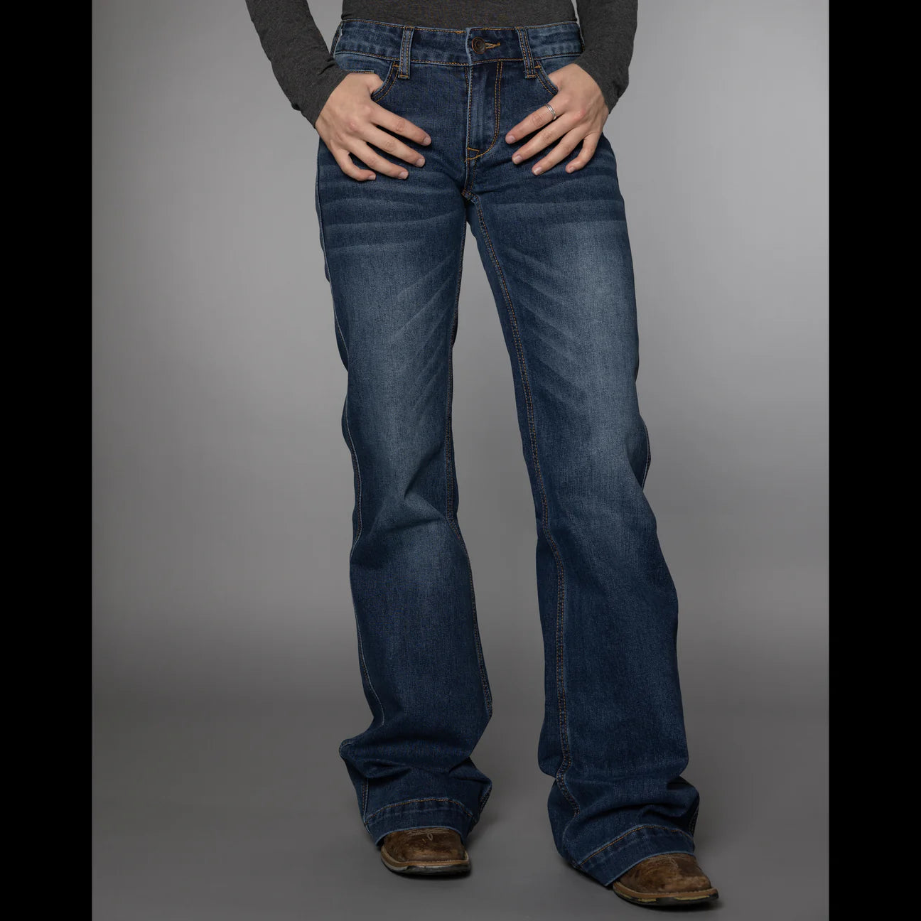 CC Magie Mid Rise Jean Dark Wash