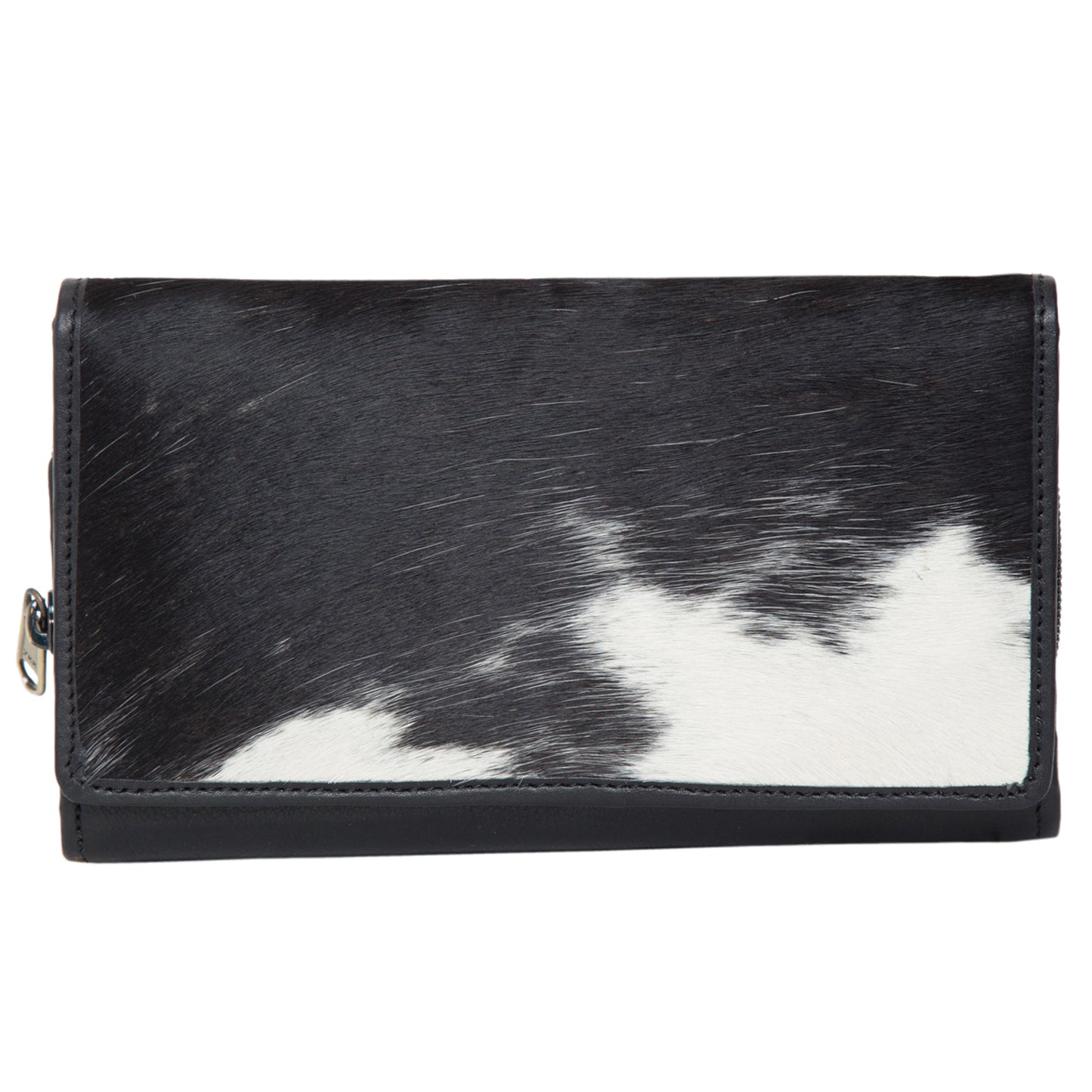 Ladies Cowhide Wallet Black