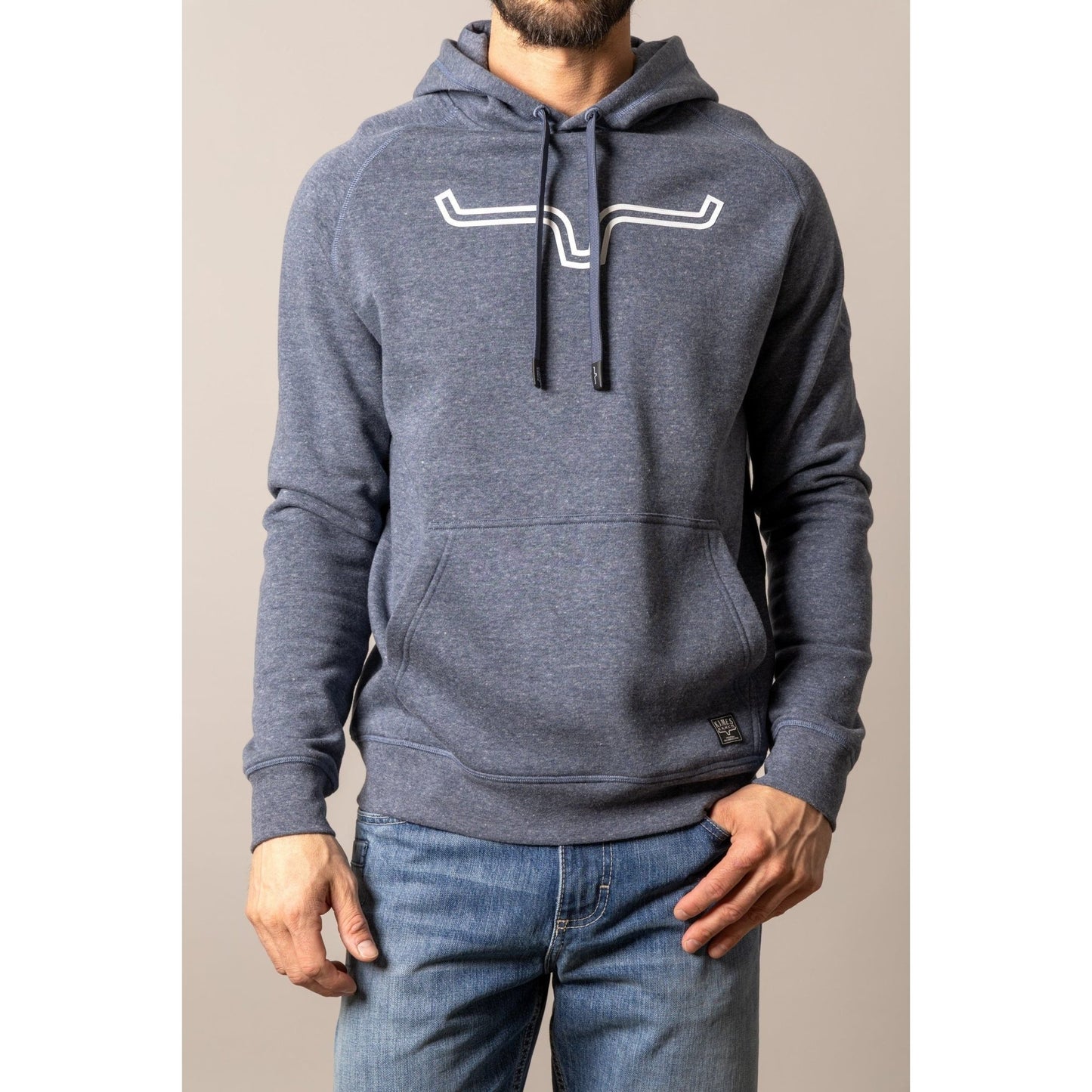 Kimes Ranch Men's Outlier Hoodie Blue - Billy Goats Country Outfitters
