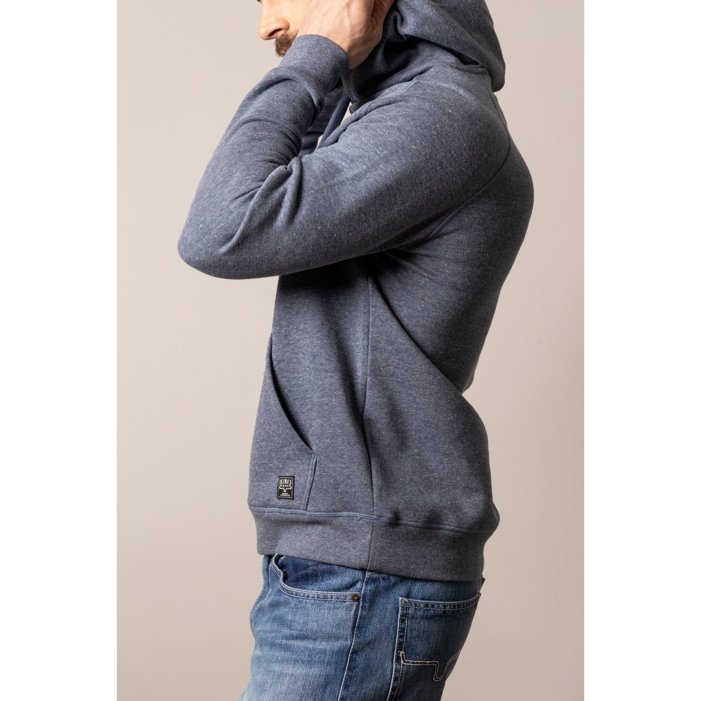 Kimes Ranch Men's Outlier Hoodie Blue - Billy Goats Country Outfitters