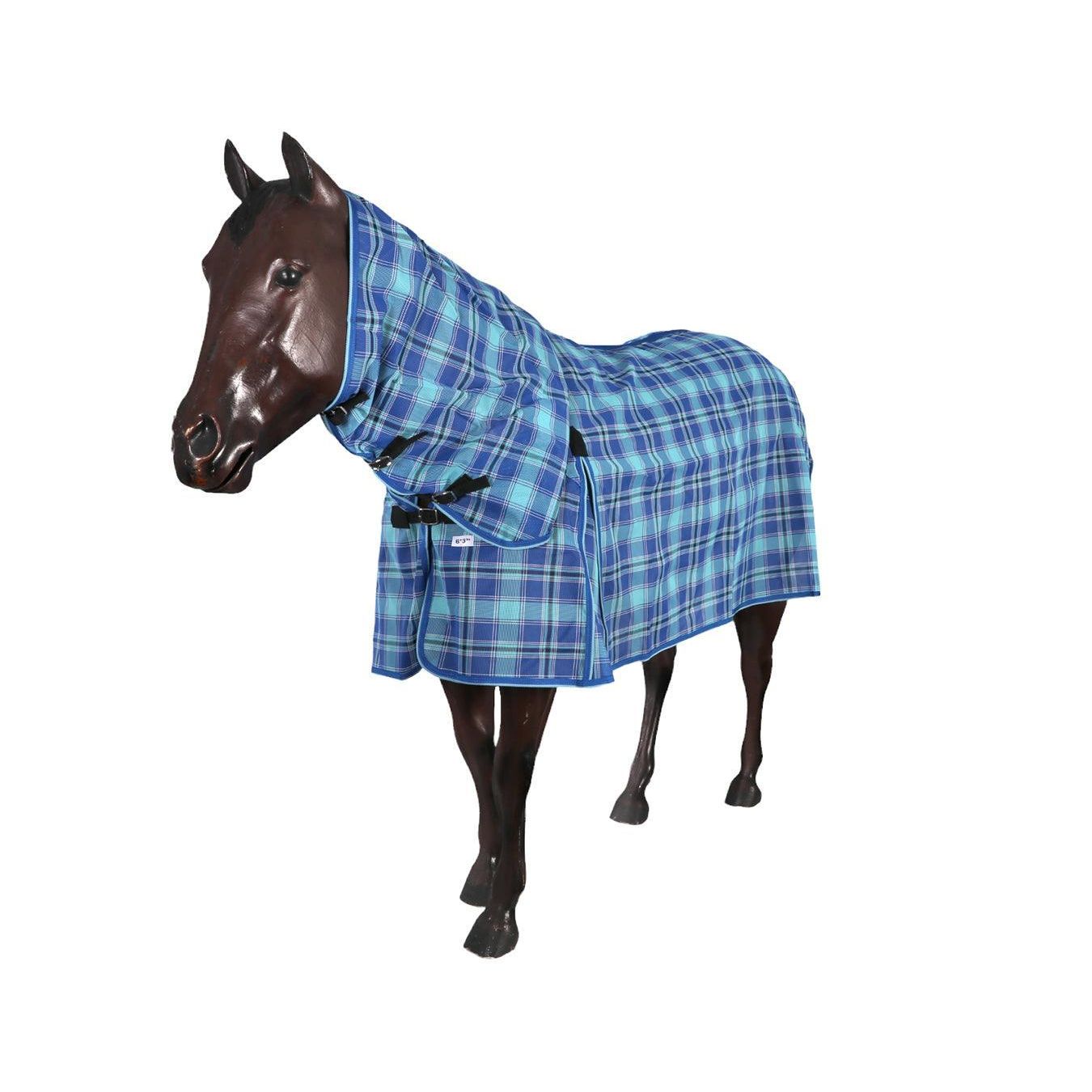 Kool Master PVC Shade Mesh Horse Rug Combo – Blue