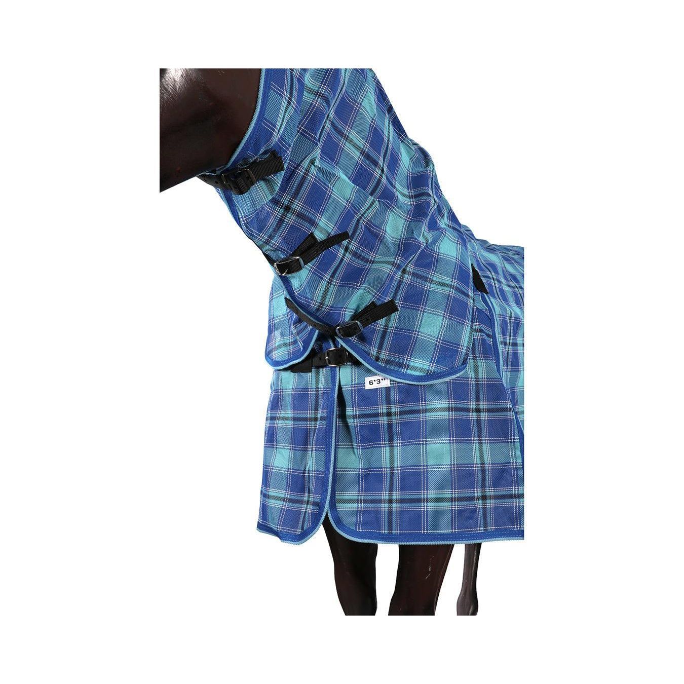 Kool Master PVC Shade Mesh Horse Rug Combo – Blue