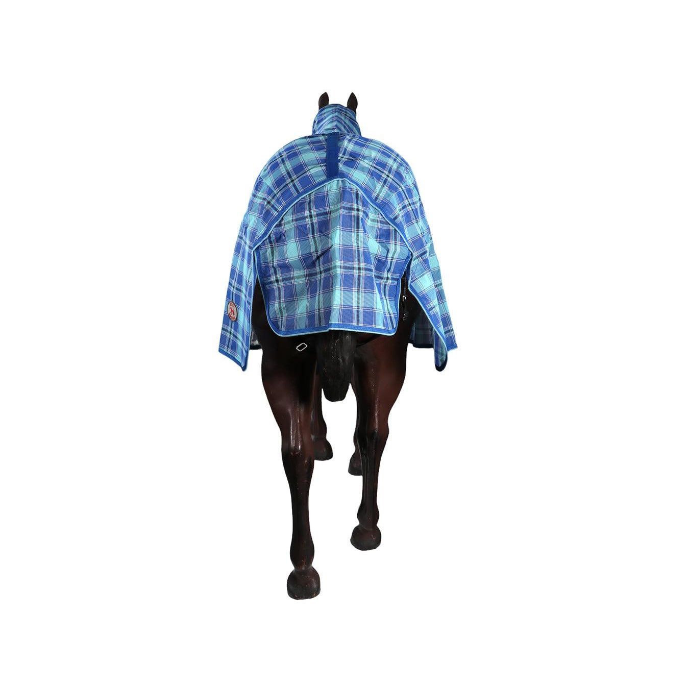 Kool Master PVC Shade Mesh Horse Rug Combo – Blue