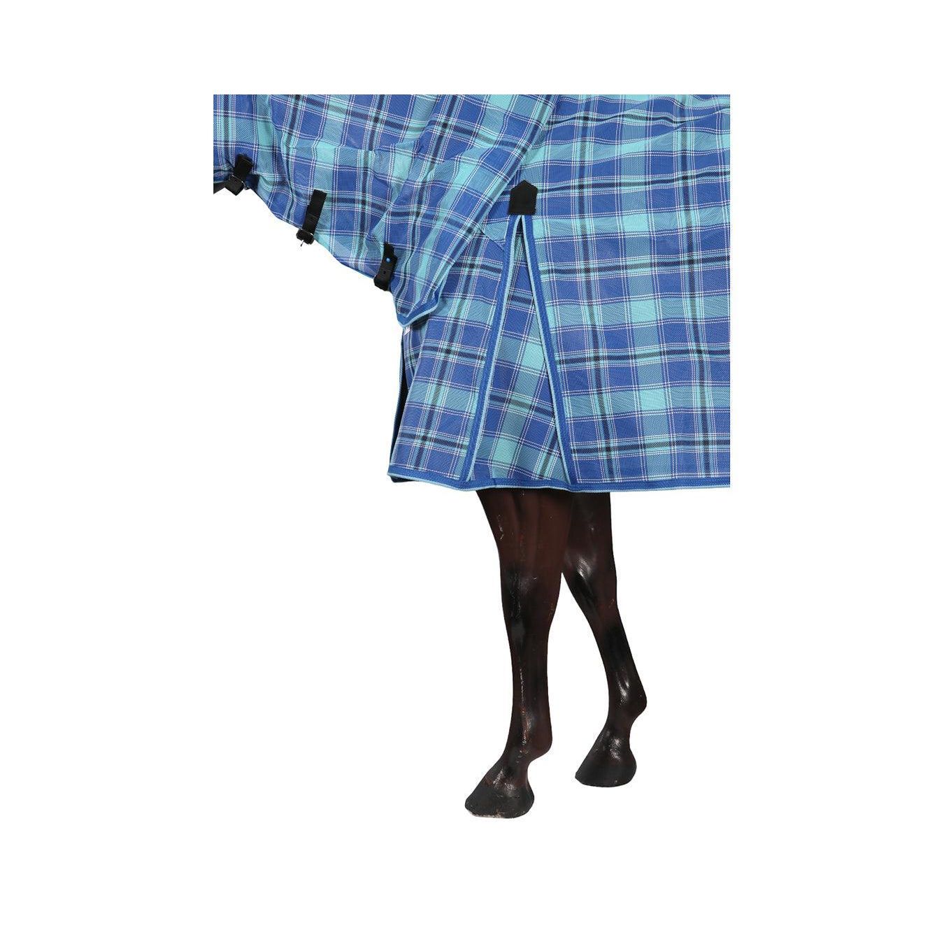 Kool Master PVC Shade Mesh Horse Rug Combo – Blue